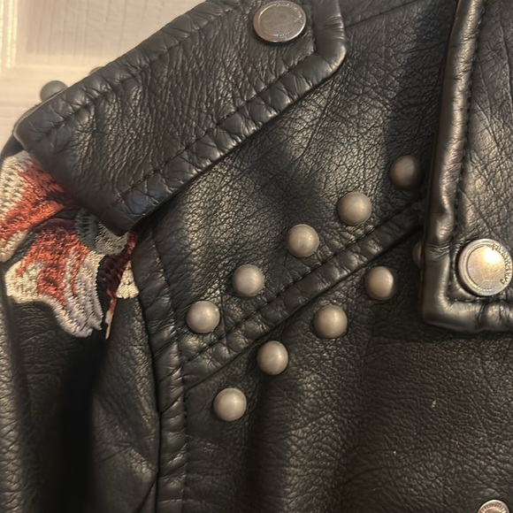 Black Leather Jacket - Picture 4 of 10